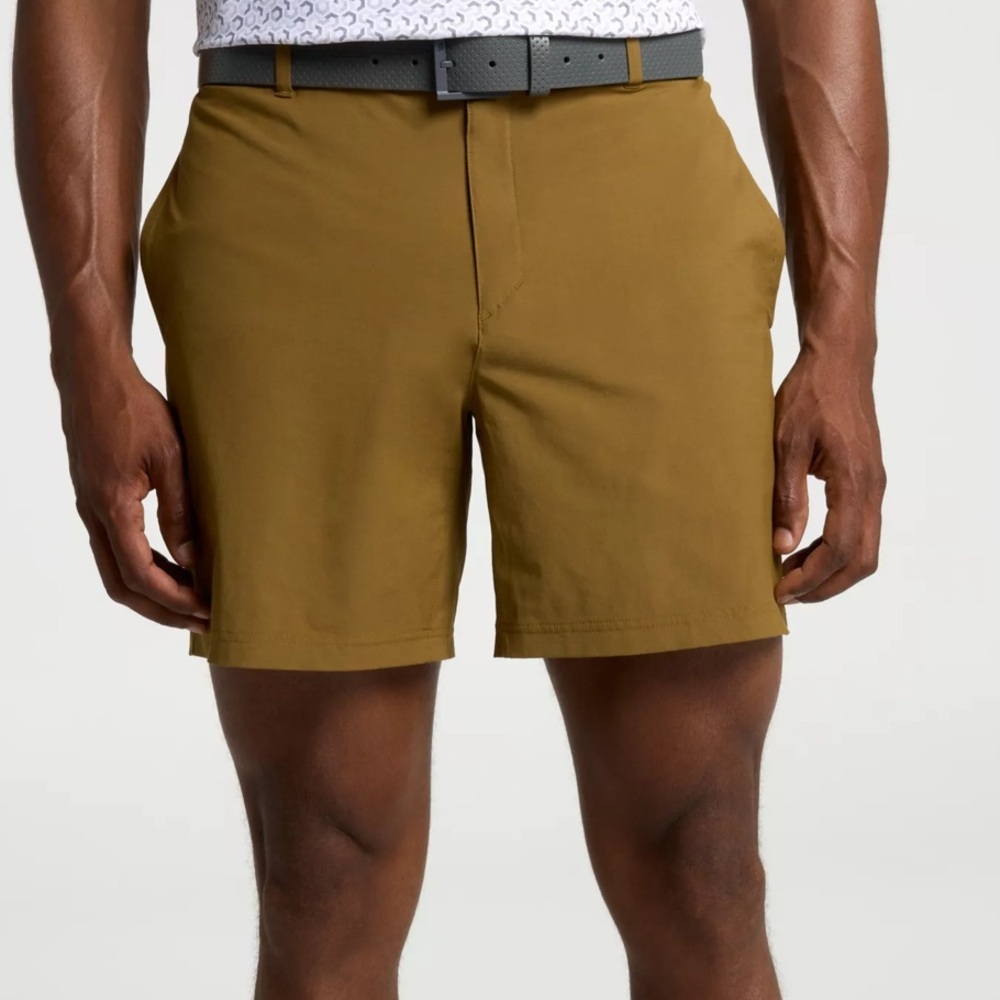 VRST dark brown Golf Easy Waist Short Men’s Small ☀️